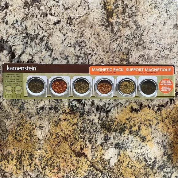 Magnetic Rack with Canisters - Picture 2 of 9